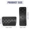 1 Set Brake Pedal Pad Gas Accelerator Pedal Cover  for Jeep Grand Cherokee