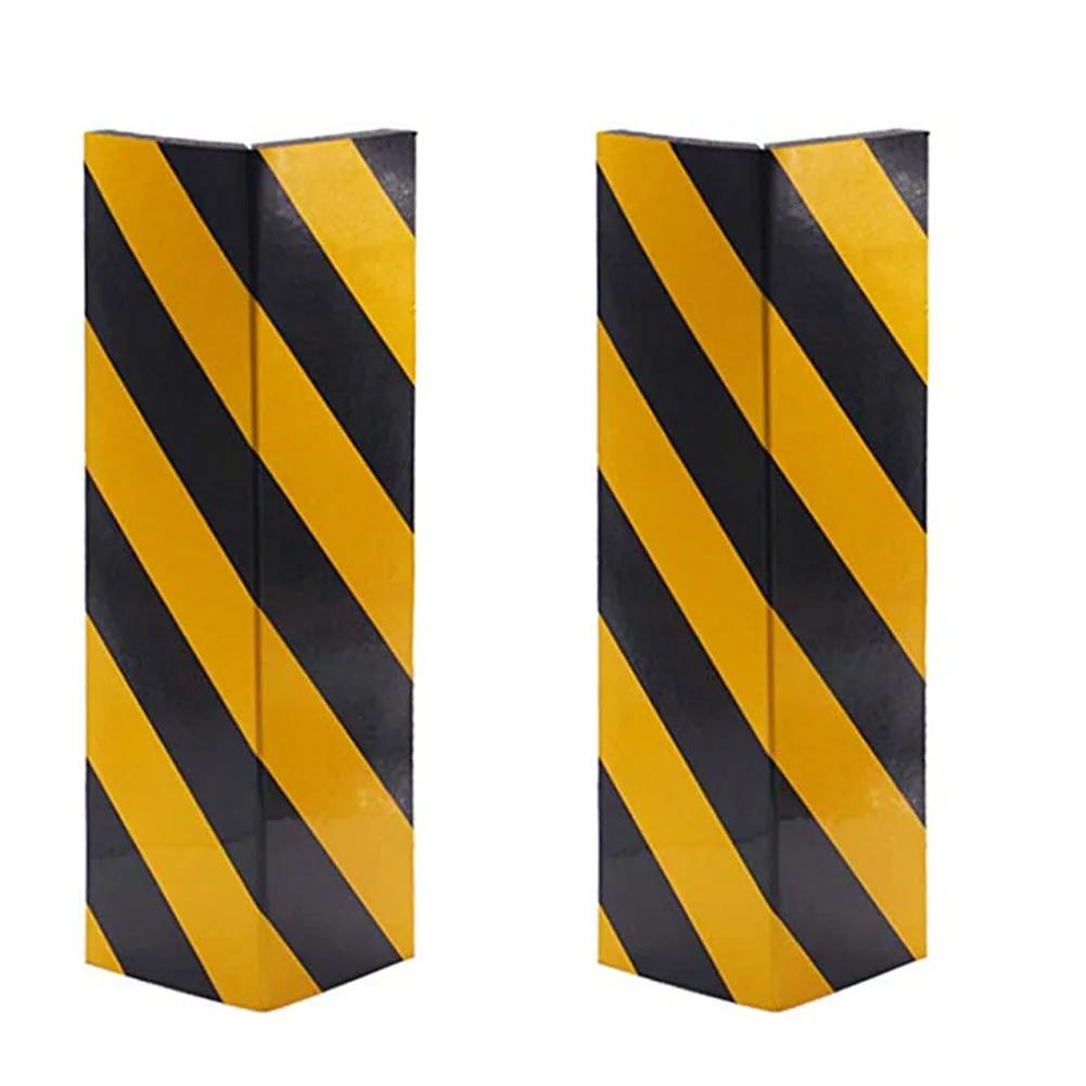 1/2 Pcs Car Door Bumper Protection Exterior Anti Scratch Adhesive Foam Warning Sign Parking Garage Protector