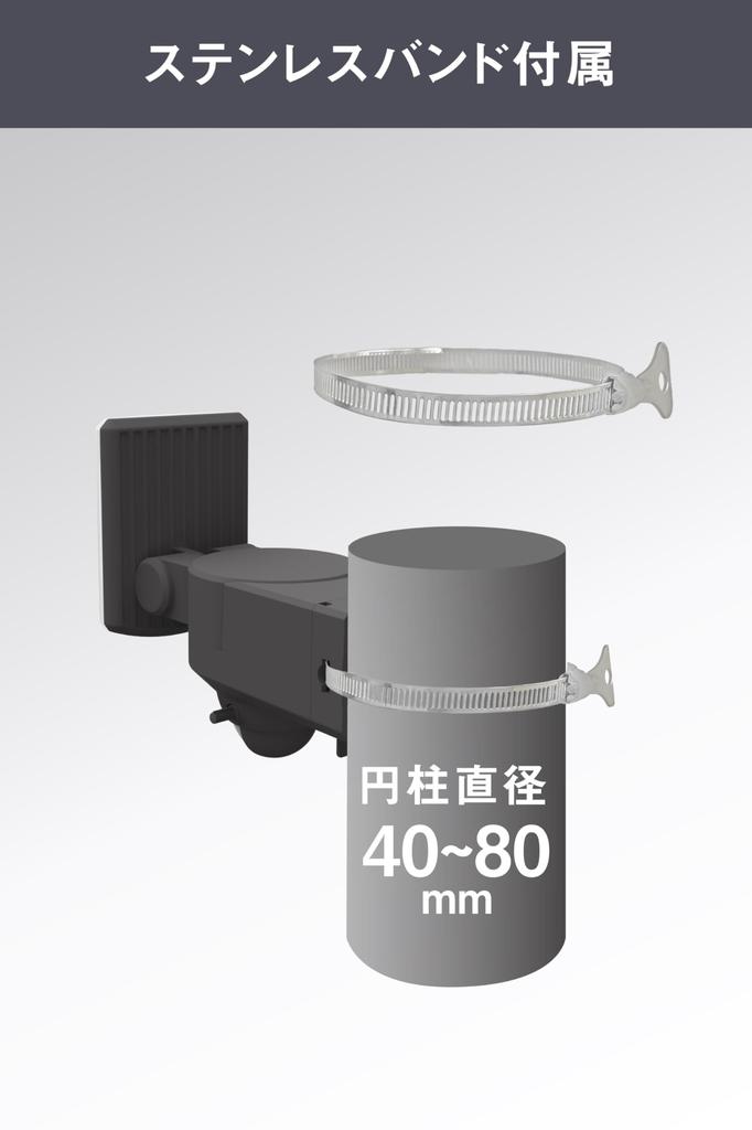 MUSASHI LED Sensorlicht, Solarbetrieben, Abnehmbares Panel, Mehrarmig, Energiesparend, Außenbereich, Automatische Beleuchtung, Sicherheitslicht, Verstellbarer Winkel, Pe