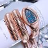 Snake Ladies Bracelet Watch Quartz Watch Personalized Bracelet Watch