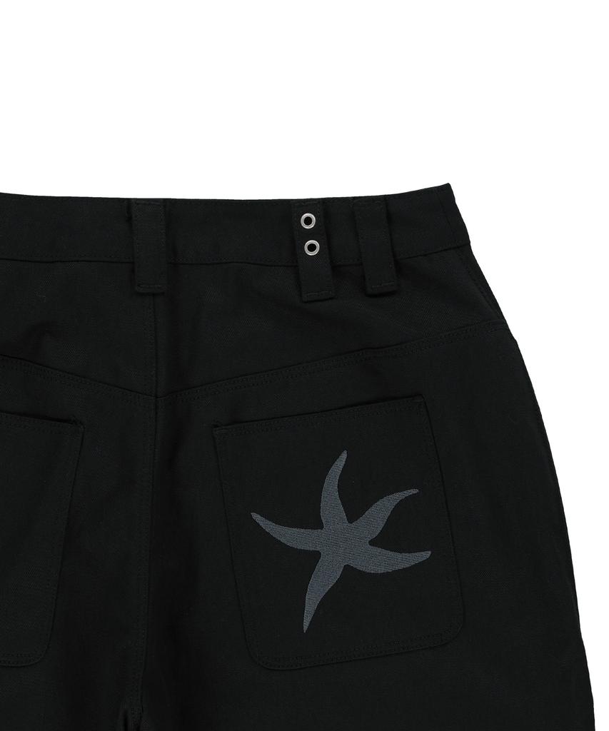 THE COLDEST MOMENT Tcm Starfish Chino Pants (Black)