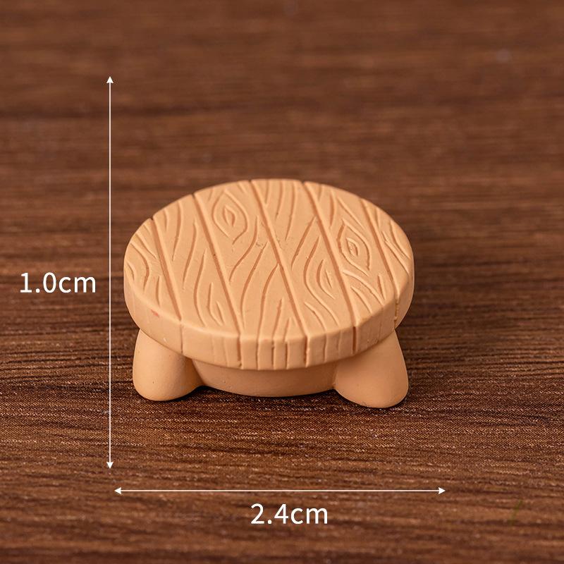 Mini Summer Pink Piggy Figurine Cartoon Pig Micro Landscape Ornament Dollhouse Model Car Interior Home Desktop Decoration