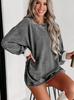 Streetwear Hoodie For Women With Relaxed Fit And Cotton Blend Fabric For Casual Autumn Days