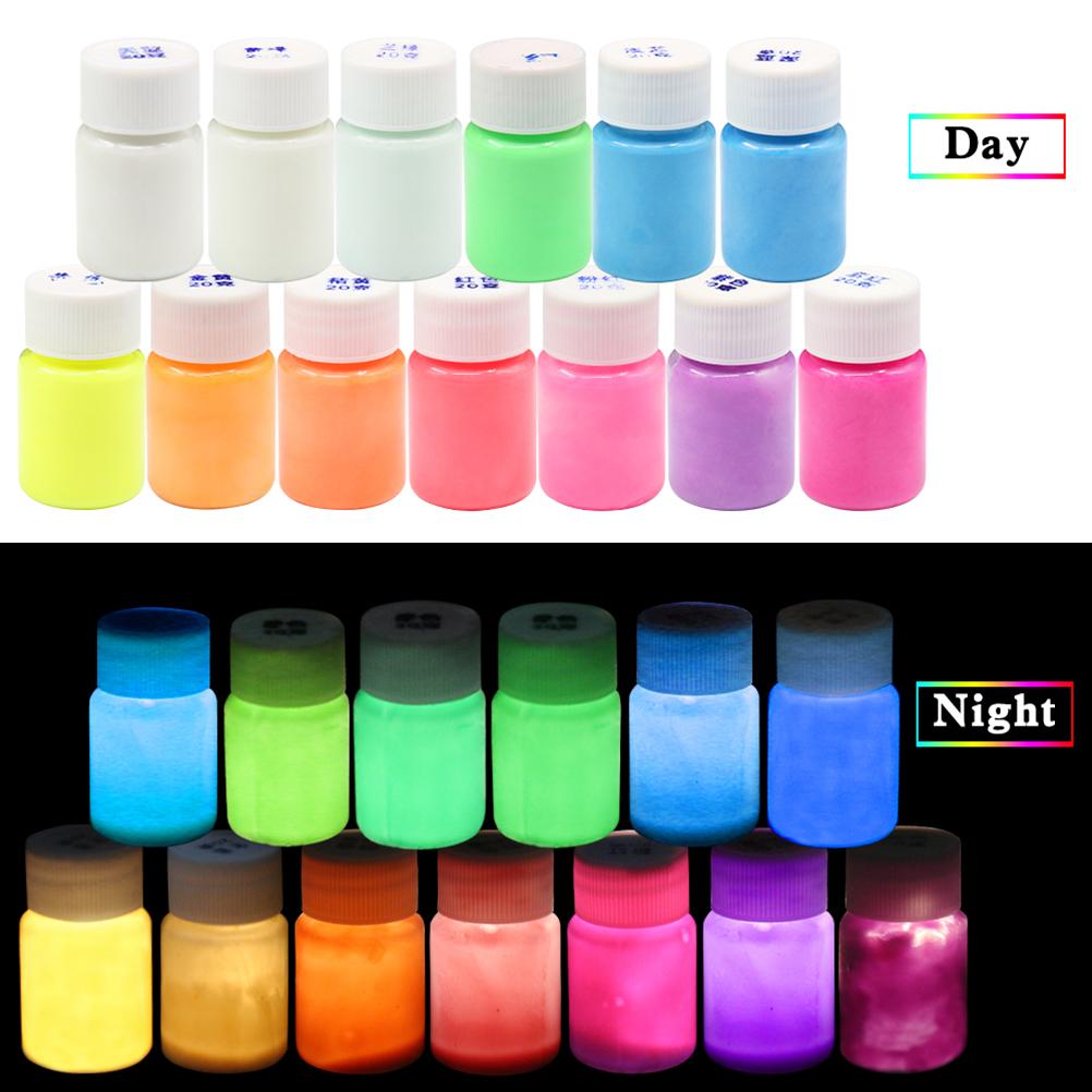 Set di Pitture Luminous Phosphorescent ing per Pareti e Corpo