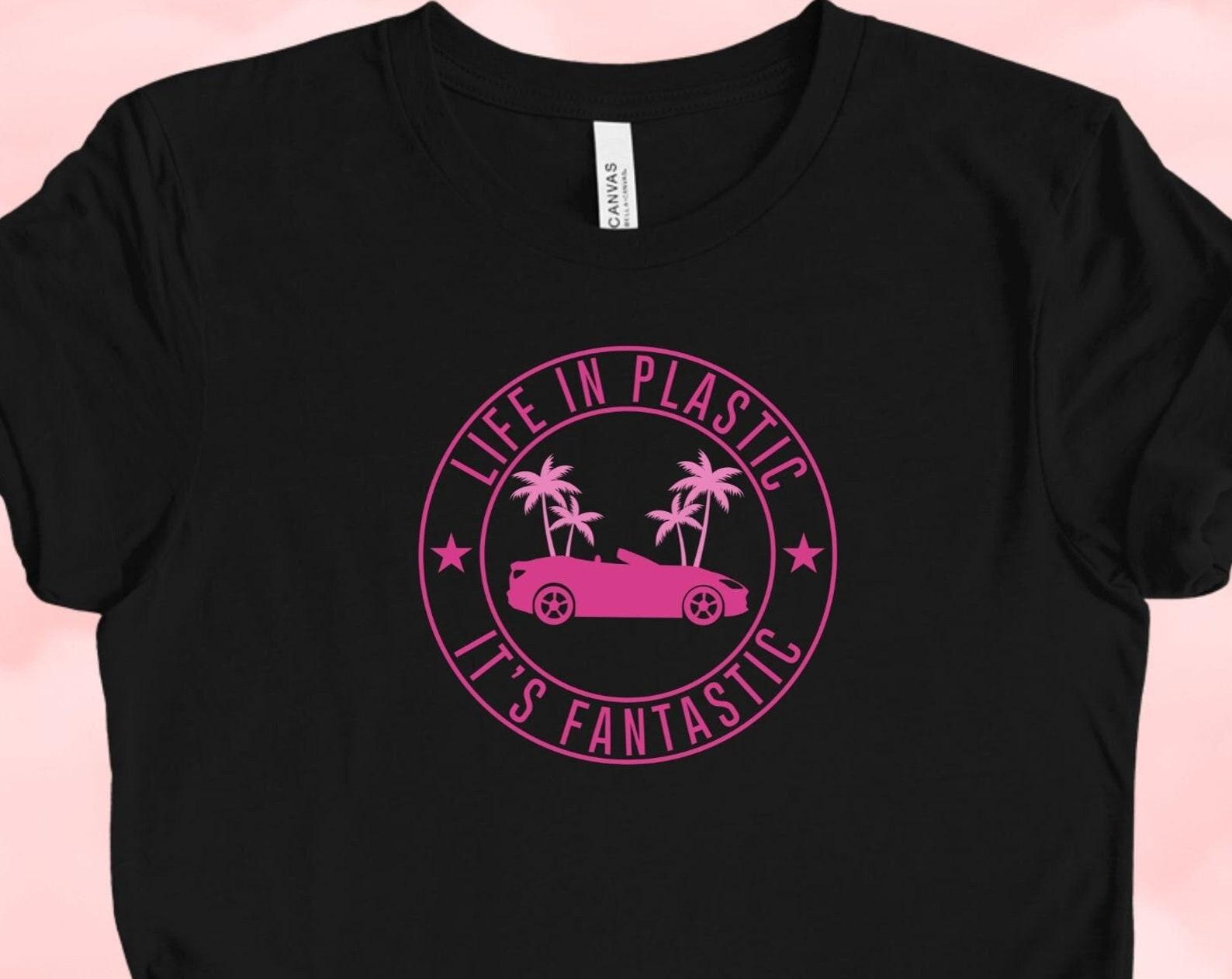 Life in Plastic T-Shirt: Barbie Inspired Party Tee M