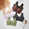 Invisible Bra Women's Invisible Underwear Women's Bras Without Underwire Gathering Bra Lacing Breathable Bra Push Up Bra