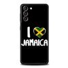 Jamaica National Flag Phone Case For Samsung Galaxy S25 Edge S24 S23 S22 Ultra S20 S21 FE 5G S10 S9 Plus S10E Soft Cover