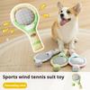 Pet Supplies Dog Tennis Sports Vocalization Teething Companionship Racket Toy Set