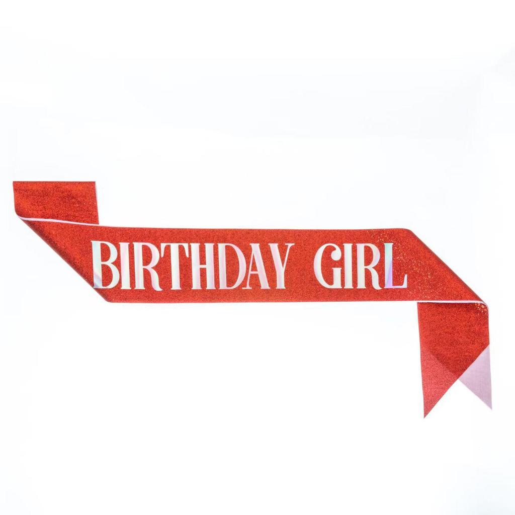 Birthday Girl Queen Crown Headband