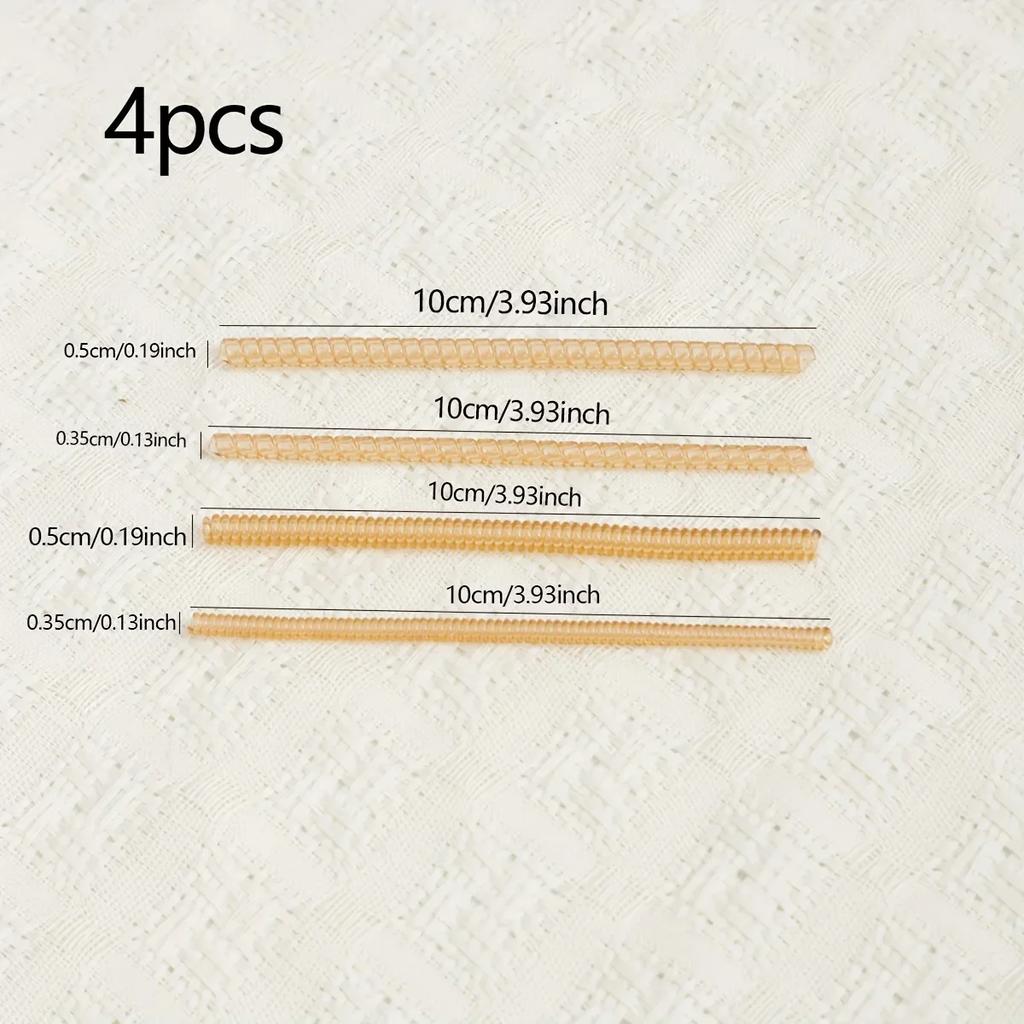 4 szt. Niewidoczny regulator rozmiaru pierścionka na luźne pierścionki, regulator ochrony pierścionka, spiralna uszczelka do pierścionka, zapięcie do biżuterii jest odpowiednie