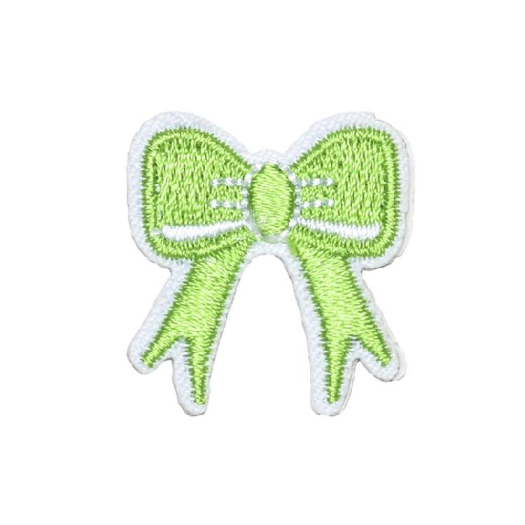 18 peças Patches Bordados de Desenho Animado Laço Adolescente Bordado Patches de Reparo para Artesanato e Decoração de Vestuário