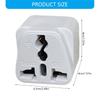 Convertitore Presa Universale Adattatore Spina da Viaggio Europeo Adattatore di Alimentazione 0-250V Convertitore Portatile Spina Europea