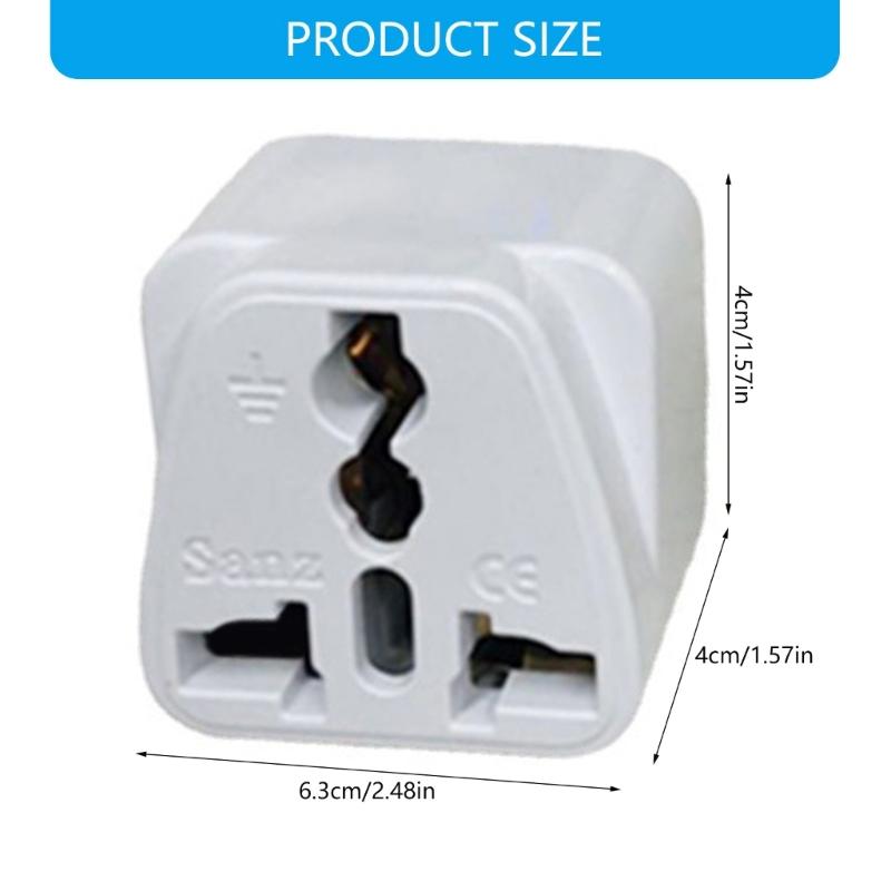 Convertitore Presa Universale Adattatore Spina da Viaggio Europeo Adattatore di Alimentazione 0-250V Convertitore Portatile Spina Europea