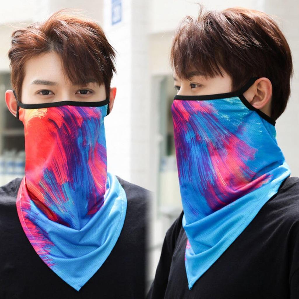 Motorcycle Face Cover Face Ski Snowboard Winter Neck Guard Bike, Black