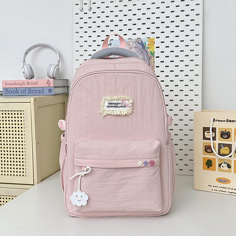 Harajuku high value fresh and sweet backpack junior high school students lightweight large capacity backpack