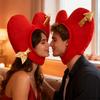 Funny Valentine's Day Cupid's Heart-Shaped Headband Costume Cosplay Hat Props