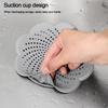 3pcs/set Flower Shape Mesh Sink Strainer Anti-blocking Hair Clean Up Waste Catcher Floor Drain Cover Kitchen Bathroom Accessory