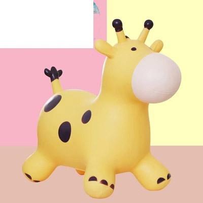 Opblaasbaar Speelgoed voor Kinderen Springpaard Opzadelen Giraffe Buitenspeelgoed Rubberen Paard