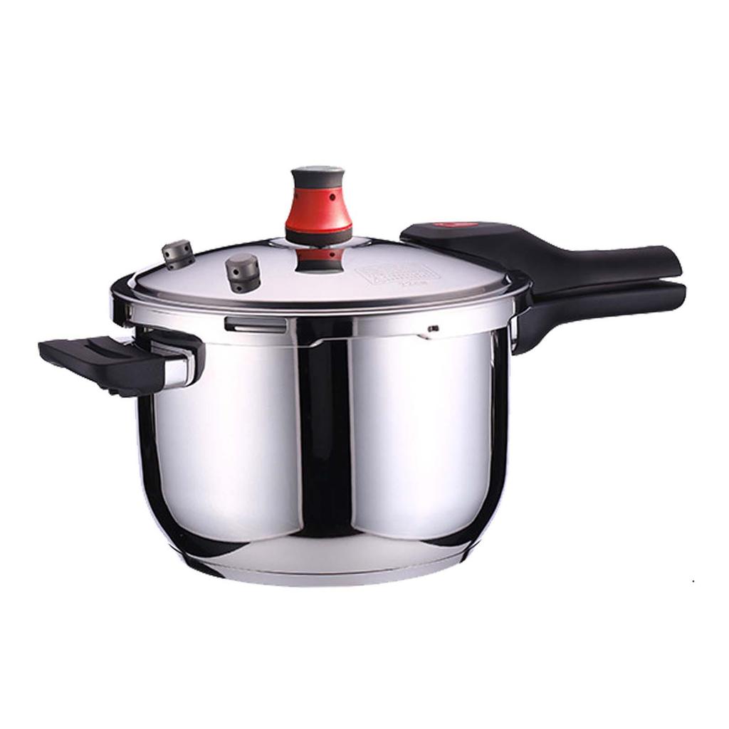 Stainless Steel Pressure Cooker - Efficient and Versatile Cooking Pot for Home Use