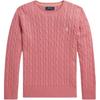 Maglione in cotone a trecce Polo per bambini CWPOSWEY6820700-660
