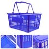 1Pcs Plastic Handheld Storage Basket Practical Shopping Basket for Supermarket Mall Grocery Vegetable Sundries Organizer