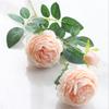 Artificial Flowers Factory Wholesale European Style 3 Peony Home Wedding Decorative Fake Flowers Vase Box Decoration Accessories