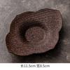 Handmade bamboo cup holder, lacquer rattan coaster, pot bearing heat insulation mat, new Chinese Zen kung fu, tea ceremony tea set accessories