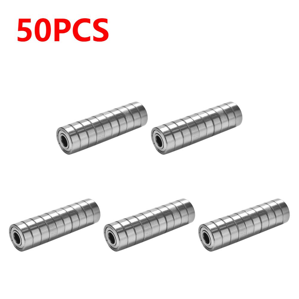 10-100pcs Ball Bearings 608ZZ ABEC-7 Deep Groove Miniature Bearings For Skateboard Scooter High Carbon Steel Single Row Bearings
