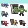 Herói da Dança Bumblebee Batman Homem-Aranha Optimus Prime Brinquedo Robô Elétrico Para Crianças