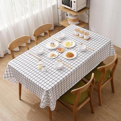Tovaglia impermeabile e antimacchia in PEVA - Facile da pulire, stile lussuoso per dormitori e picnic
