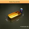 Stainless Steel Deep Snack Plate with Lid - Rectangular Baking Pan and Narrow Tray