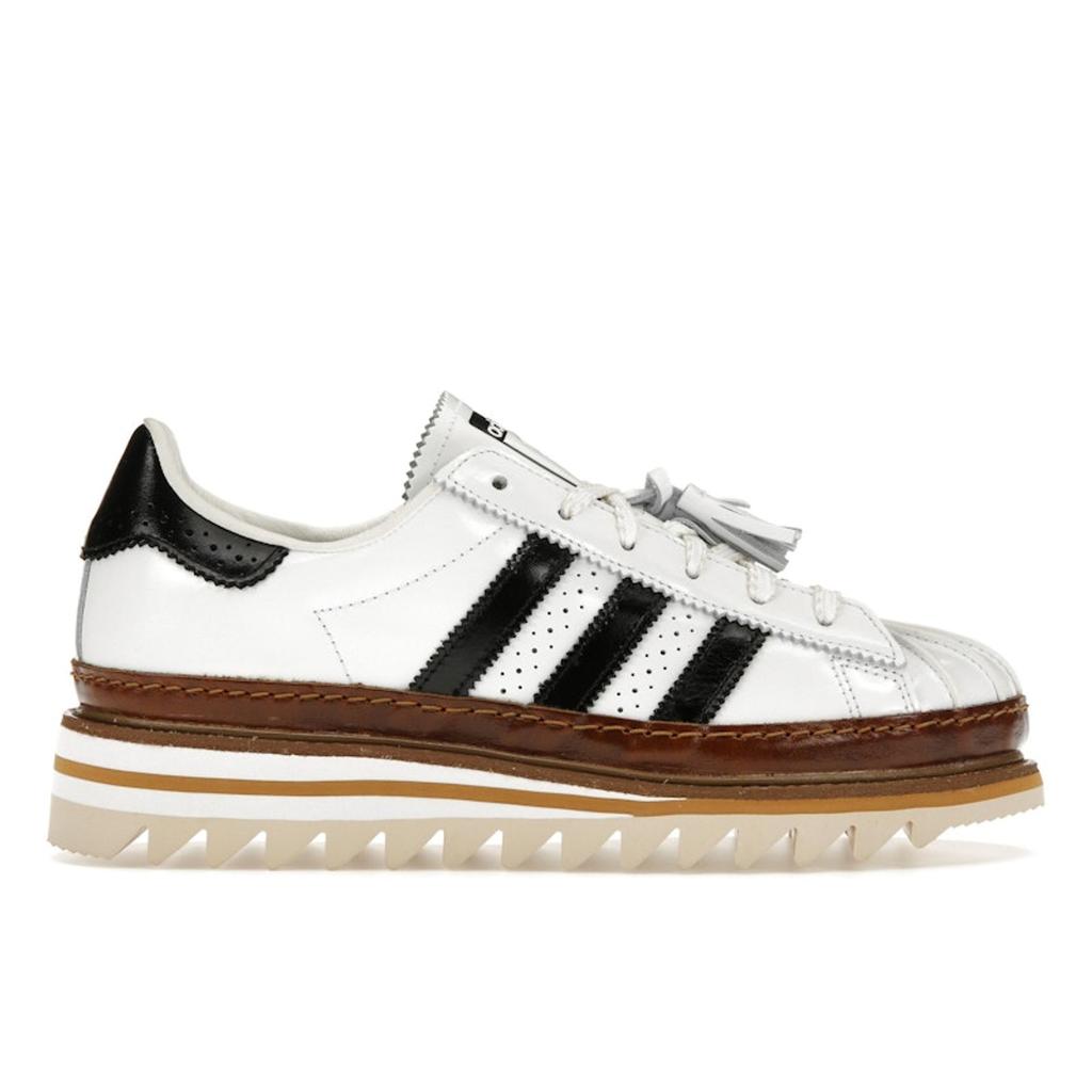 Adidas CLOT X Superstar White Black Unisex Sneakers Cloud-White Core-Black Crystal-Sand IH3132