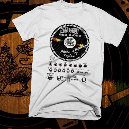 

Reggae Dubplate t-shirt Yellowman tenor saw steel pulse Rastafarian vibes S