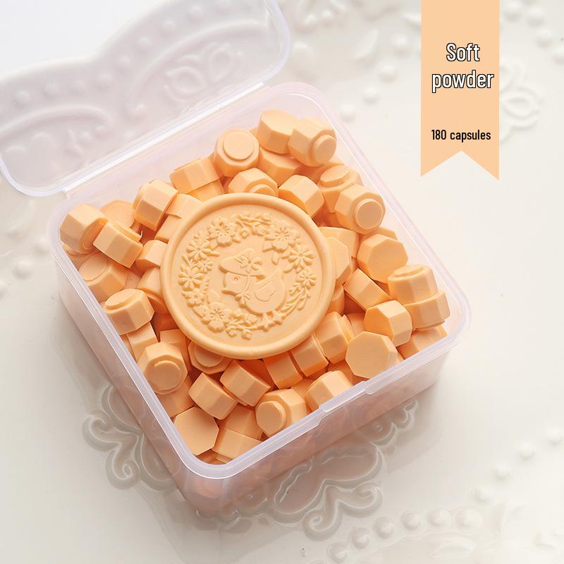 Matte Octagonal Sealing Wax Beads - Ice Cream Color Series for Wedding Invitations