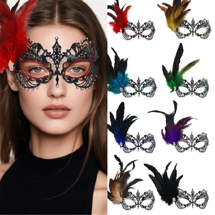 Strass Venezianische Maske Abendball Abschlussball Maske Damen Spitze Maske Party Maske Maskenball für Halloween Karnevalsparty