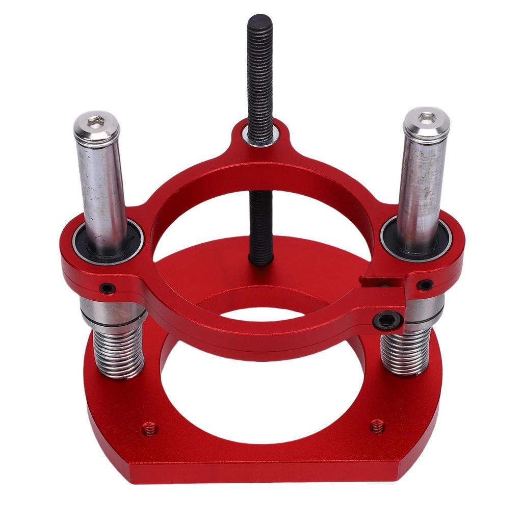 Router Lift Base 2 Jaw Clamping Router Table Insert Plate Lifting System Base for Woodworking Slotting Trimming Machines