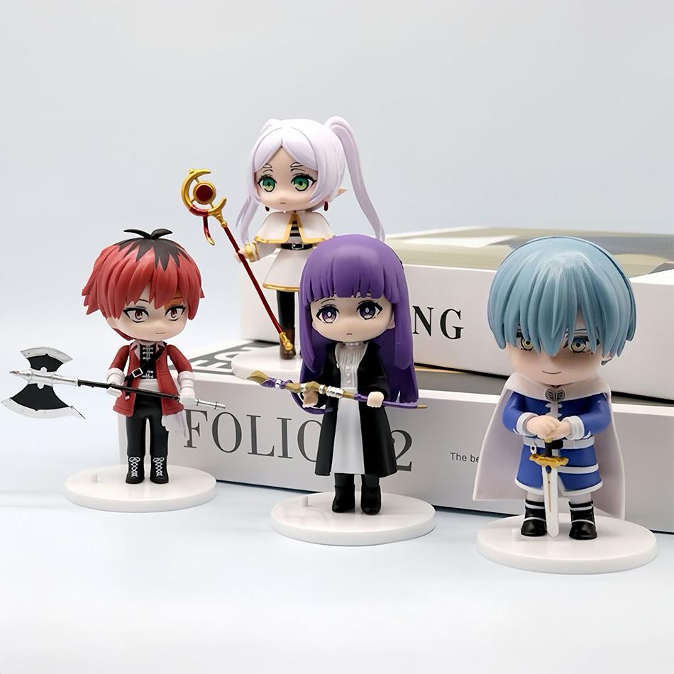 Anime Frieren:Beyond Journey'S End Anime Figures Frieren Himmel Action Figure Cartoon Movable Lovely Ornaments Toy Birthday Gift