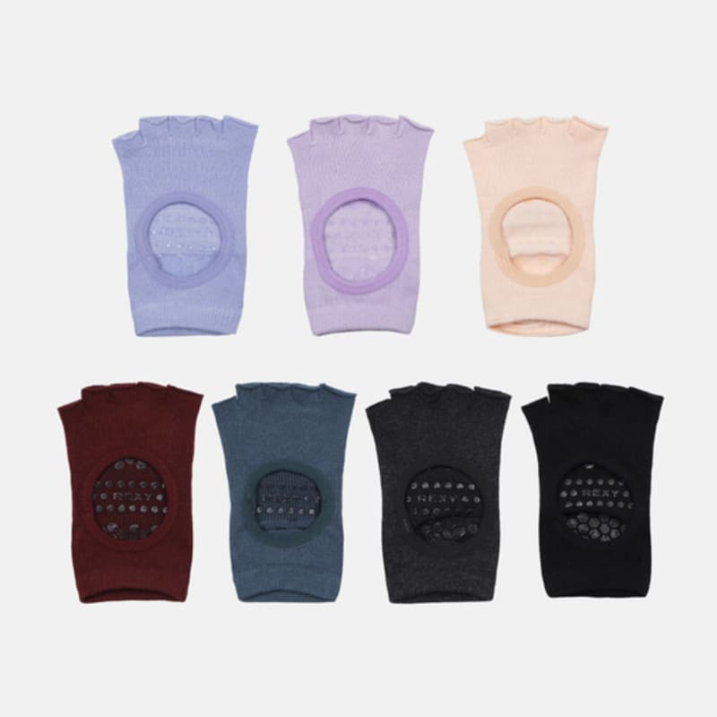 REXY Luna Double-Sided Non-Slip Half Toe Socks