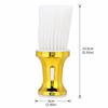 Ergonomic Handle Hair Sweeping Brush Gold Hair Styling Tool Hairdressing Brush  Hair Care