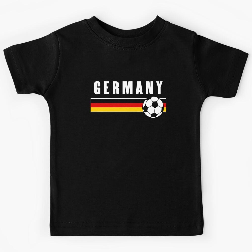 GERMANY SOCCER German FLAG Deutschland Futbol Kids T-Shirt 100
