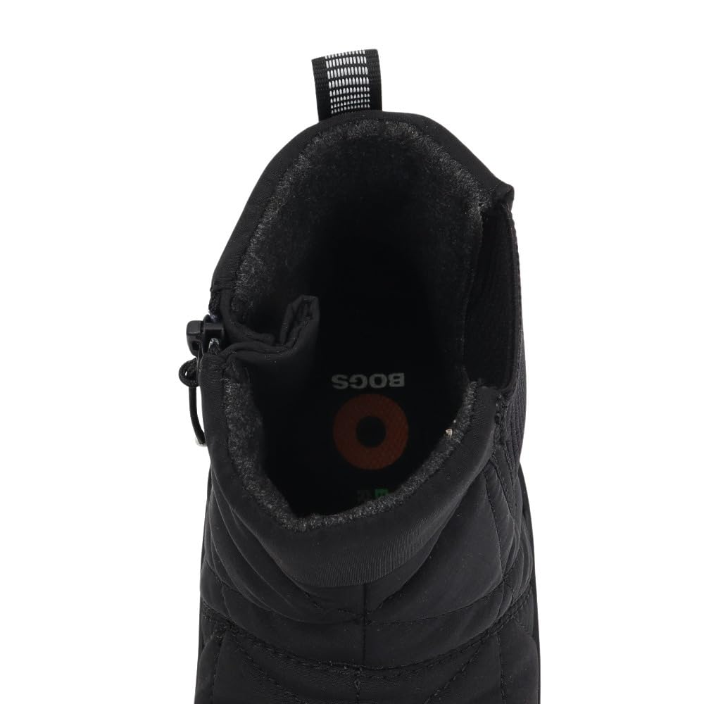 BOGS Snow Boots, Snow Trek Cedar Chelsea 79160-001 BLK (Black/Size 25.0/Women's)