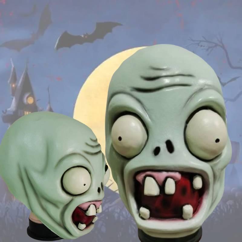 Zombies Vs Plants Pvz Mask Latex Halloween Prop Cosplay Headpiece Accessory
