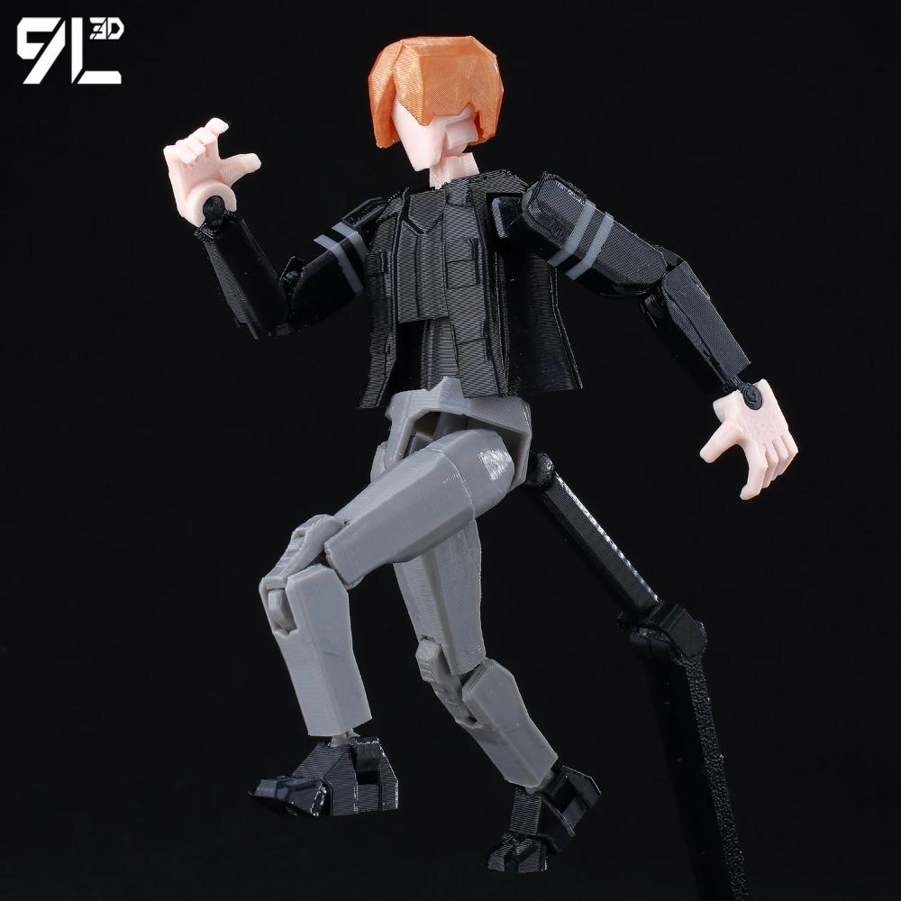 9L3D Titan13 Leon S. Фігурка Кеннеді LUCKY13 Багатосуглобова T13 Dummy13 Артикульована Рухома 3D-друковані Колекційні Іграшки