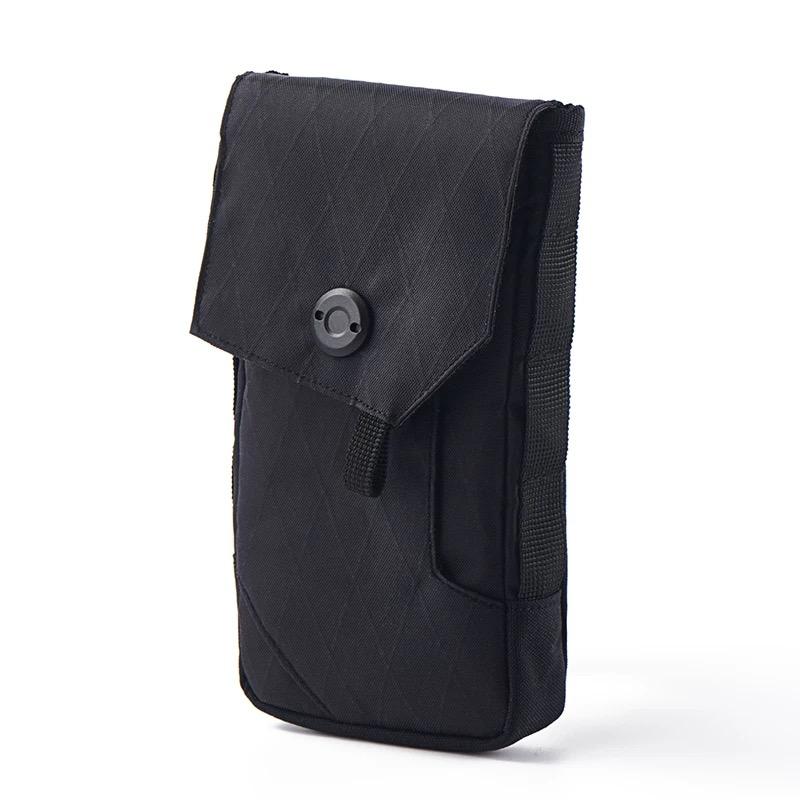 

Magnetic Buckle Tactical MOLLE Small Bag Multifunction Waterproof Card Holder Key Coin Mobile Phone Storage Bag Accessories чорний