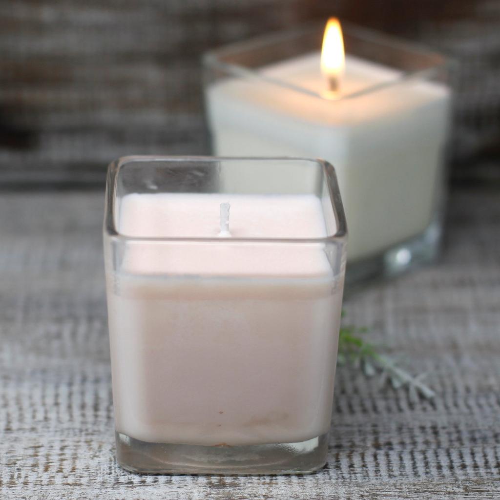 Soy Wax Scented Jar Candle, Peach Smoothie