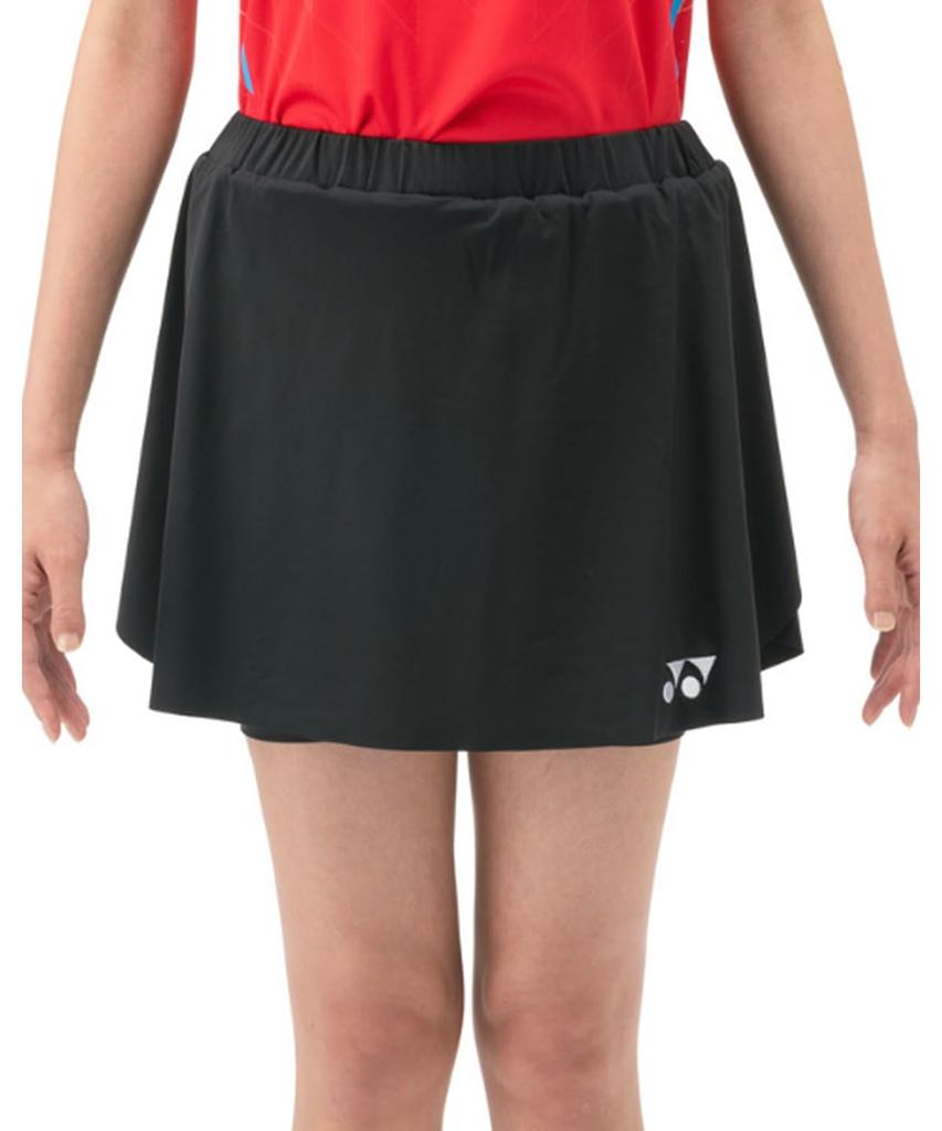 Yonex Skirt Inner Black Size S Women's (with Spats), 26181, (007),