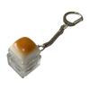 Caramel Bread Fidget Keyboard Toy Stress Relief 1/2/3/4/5/6/9-Keys Keyboard Finger Clicker Keychain Office School Decompression Button Sensory Toy