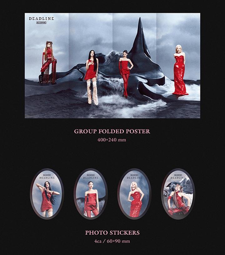 Official BLACKPINK 3rd MINI ALBUM [DEADLINE] BLACK Ver. - Standard Edition