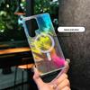 Compatible Samsung S26 Ultra/S25 Edge Phone Case, Color-Plated, Magnetic Bright Surface, S24 FE Protective Cover