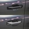 For BYD SHARK 2024 2025 2026 RHD ABS Chrome Carbon Black Door Handle Cover Door Bowl Frame Trims Sticker Car Styling Accessories
